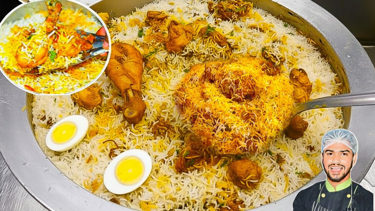 Hyderabadi Bawarchi Style Chicken Dum Biryani |   Chicken Biryani Recipe | Chef's Special Recipe  