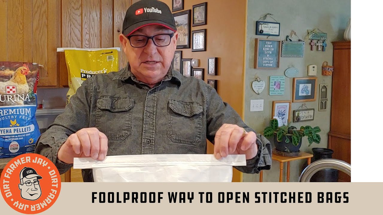 Foolproof Way to Open Stitched Bags