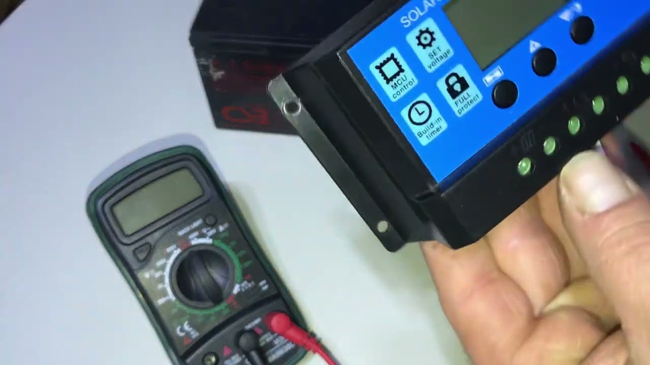Solar control cihazı tamir sonrası test (abone ol)