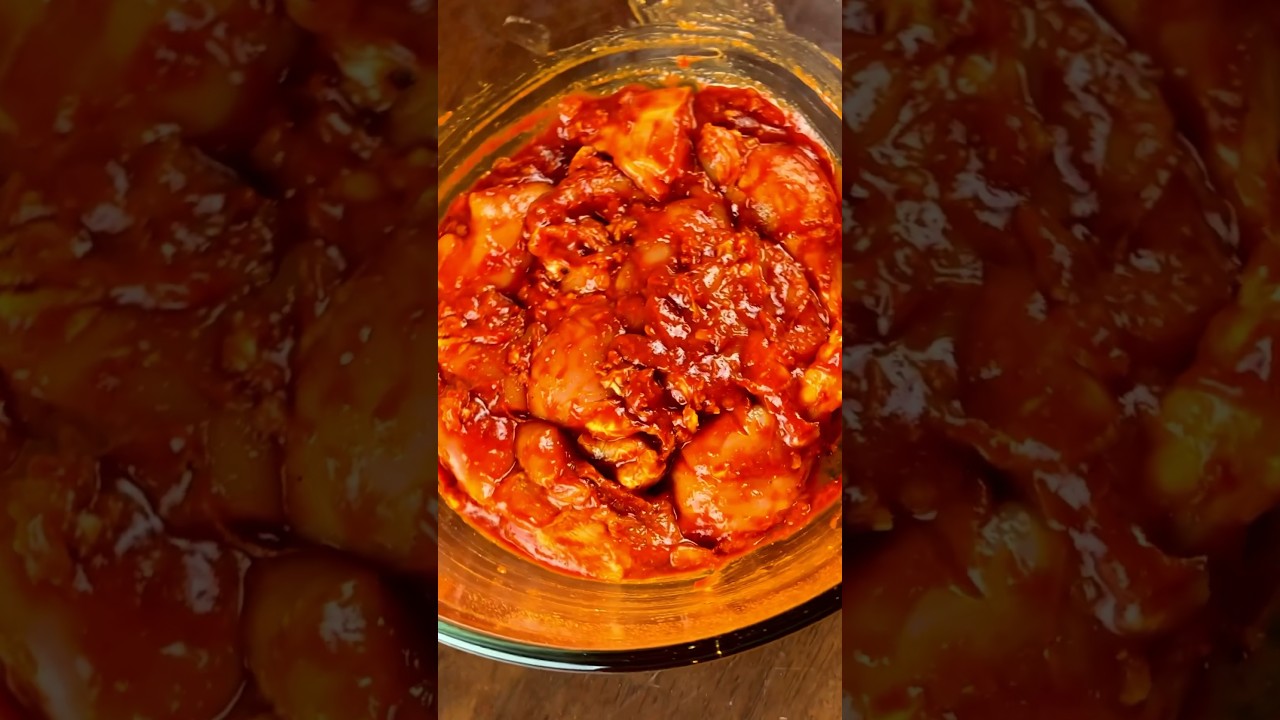 I Made Laal Chicken 10 Times & Learned This | Hyderabadi Red Chicken #shorts #food #cooking #recipe