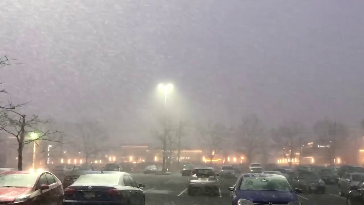 INTENSE SNOW SQUALL In New Jersey!