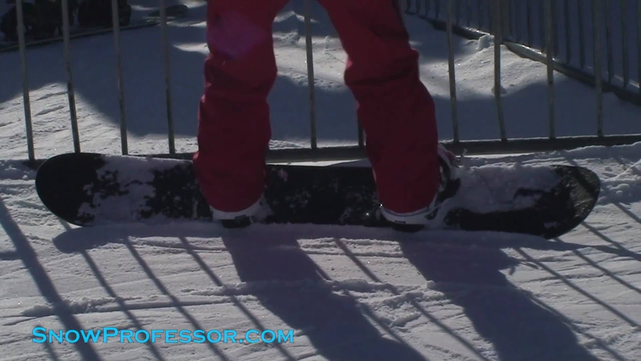 How to Snowboard - Basic Carve