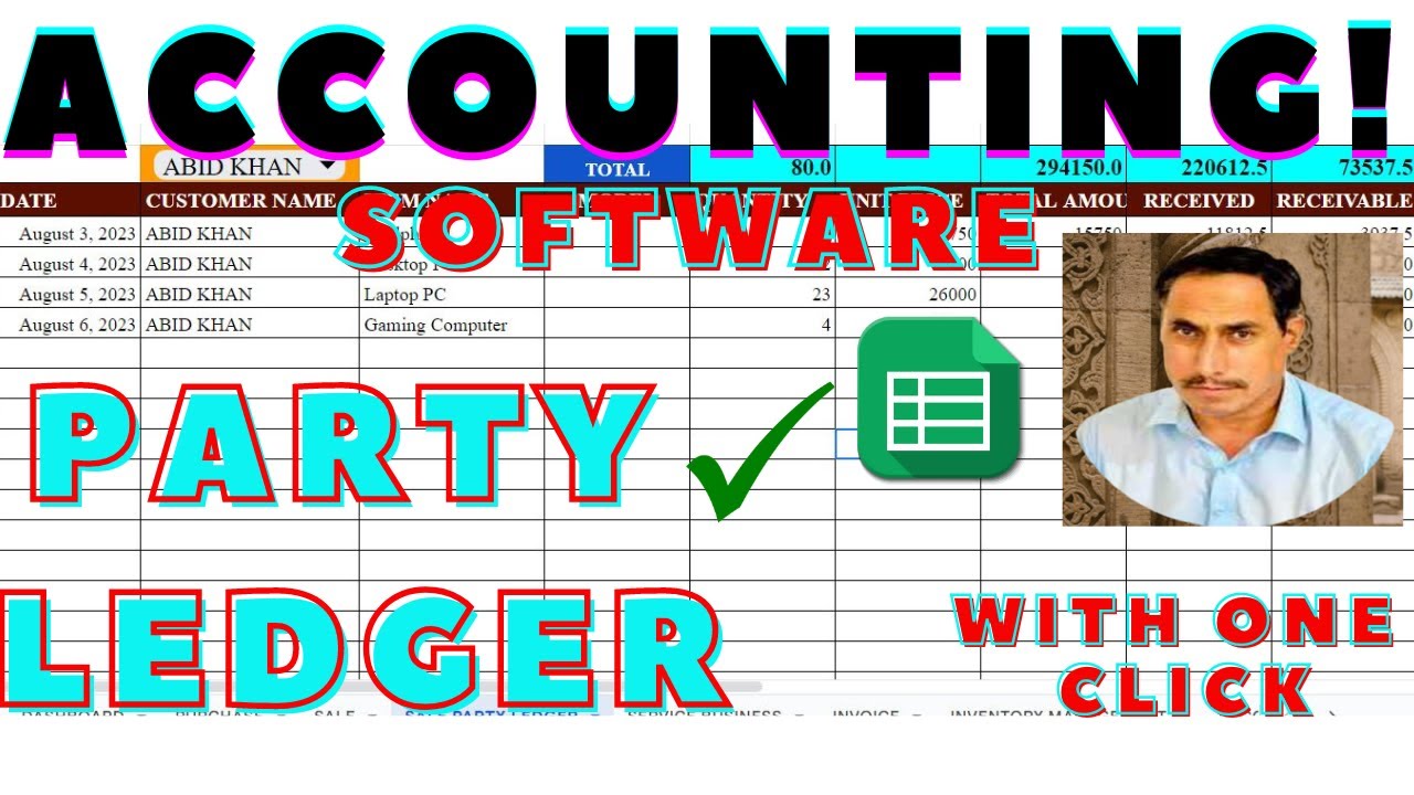 FULLY AUTOMATIC BUSINESS ACCOUNTING SOLUTION HOW TO CREATE PARTY LEDGER ACCOUNT WITH ONE CLICK