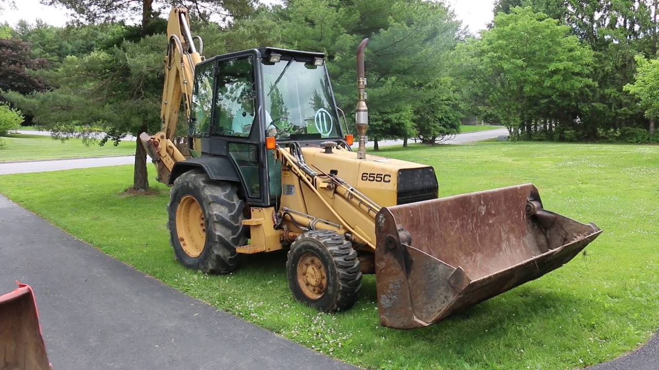 Ford New Holland 655C Backhoe For Sale at Auction