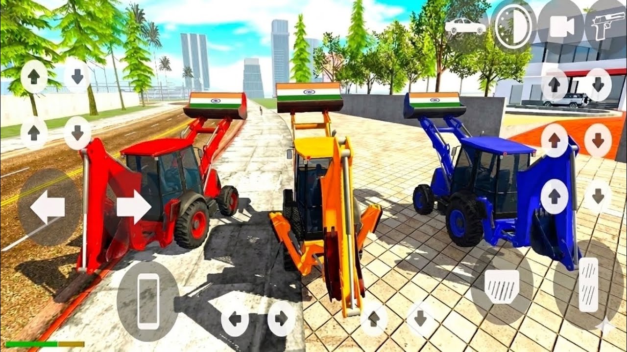 Crazy JCB Collection: लाल, पीली और नीली जेसीबी का कमाल!