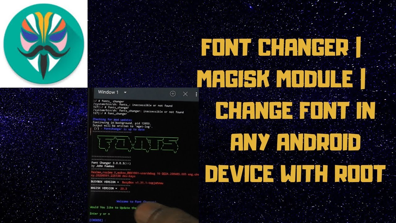 Font Changer | Magisk Module | Change Font in Any Android Device With Root