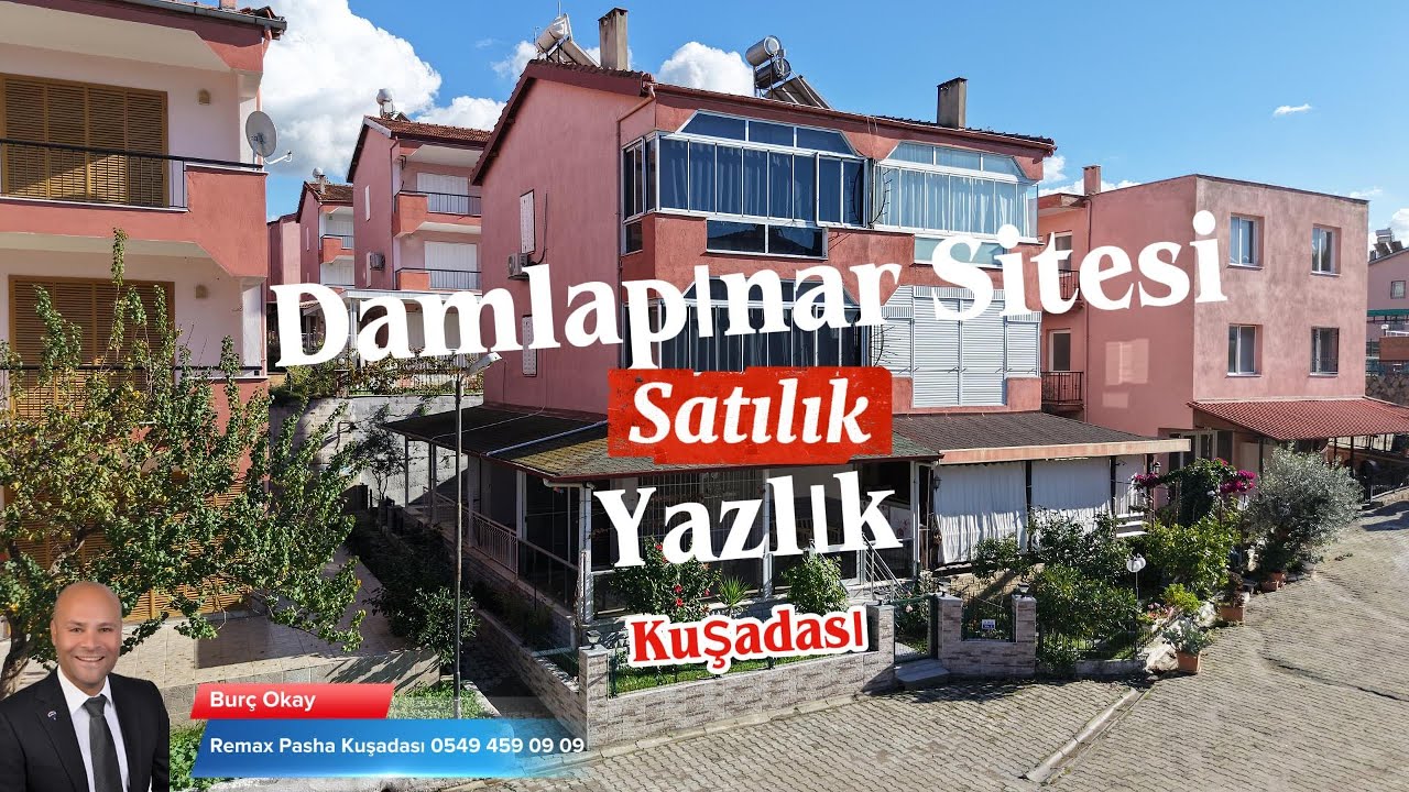 Kuşadası Satılık Yazlık | Damlapınar Sitesi 4+1 Triplex Villa