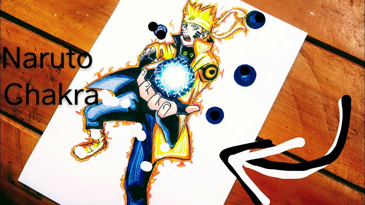 COMO desenhar o NARUTO Modo Chakra  Pedido Do Inscrito