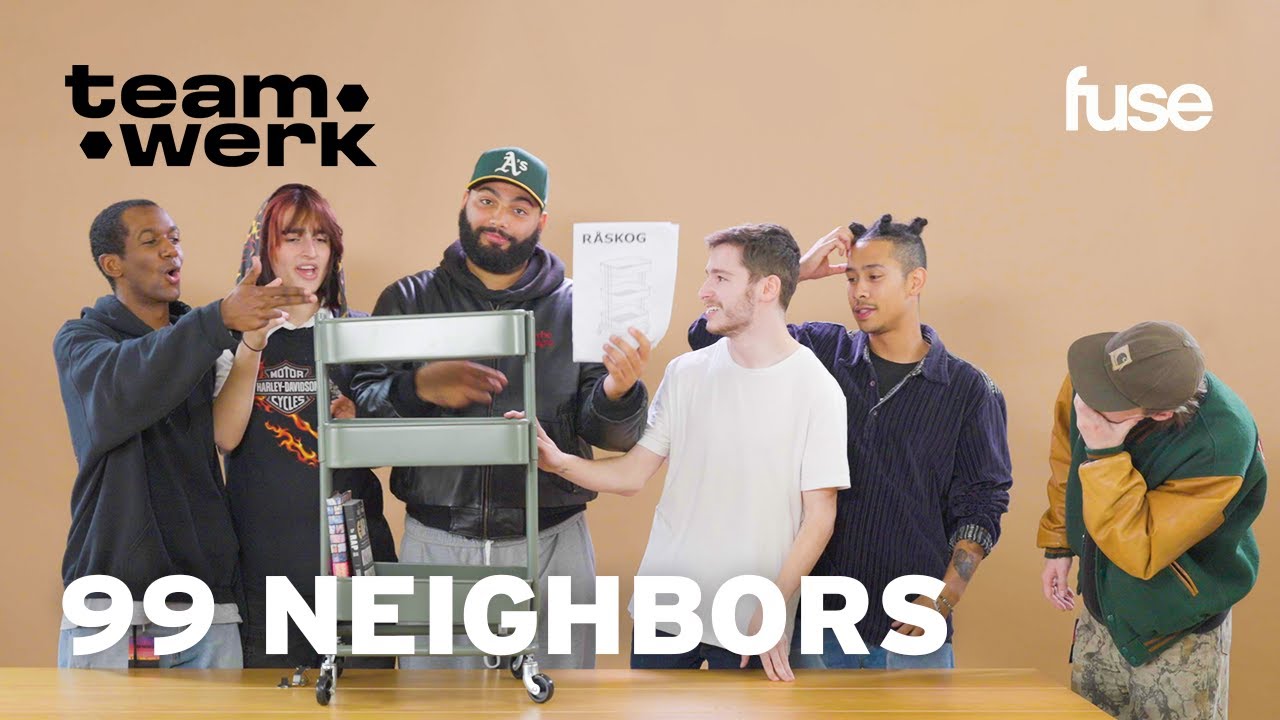 *Chaotic* 99 Neighbors Speed-Build Ikea Furniture | Teamwerk | Fuse