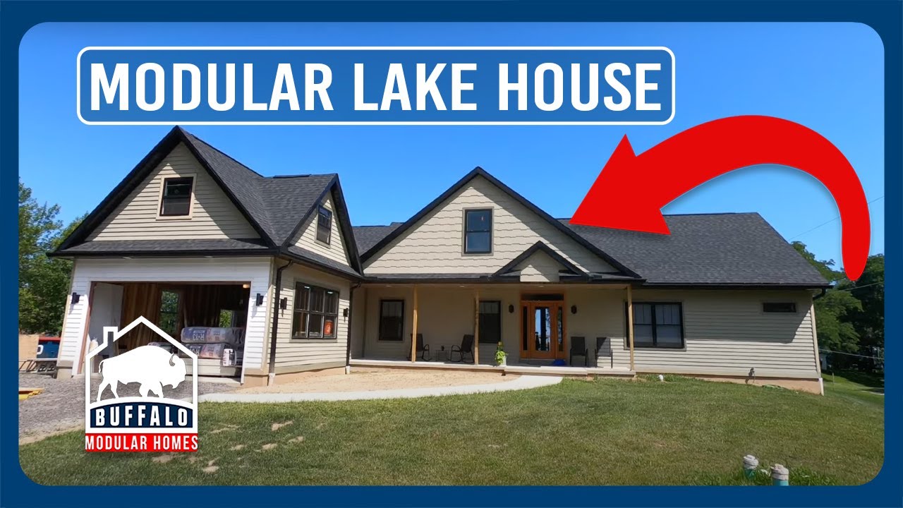 Modular Lake House Full Walkthrough!