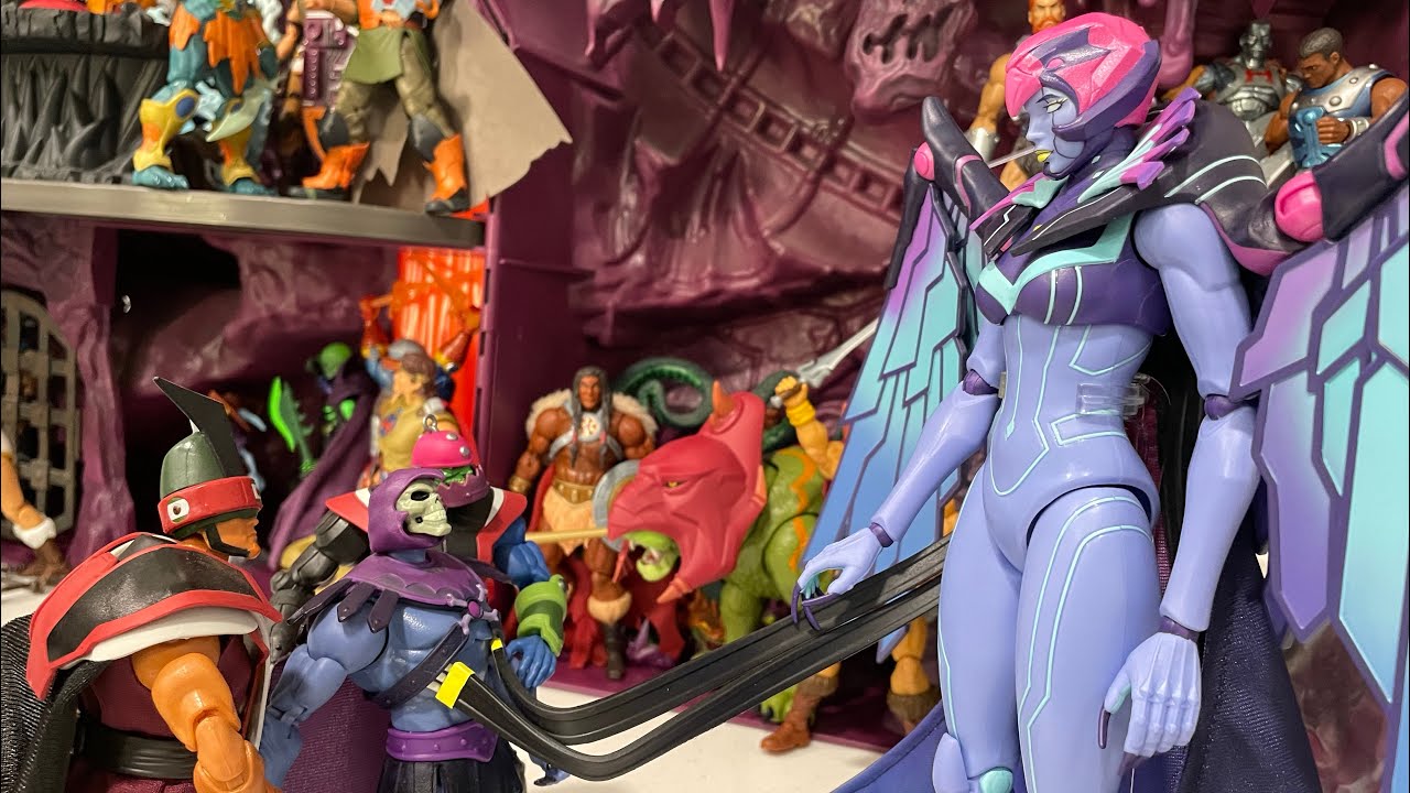 Masters of the Universe Revolution Masterverse Motherboard Raw unboxing Mattel Creations Exclusive