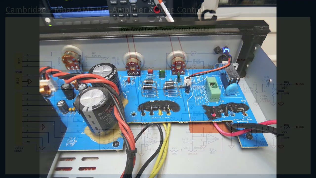 Cambridge Topaz AM5 Amplifier Repair (With Audio Tutorial)