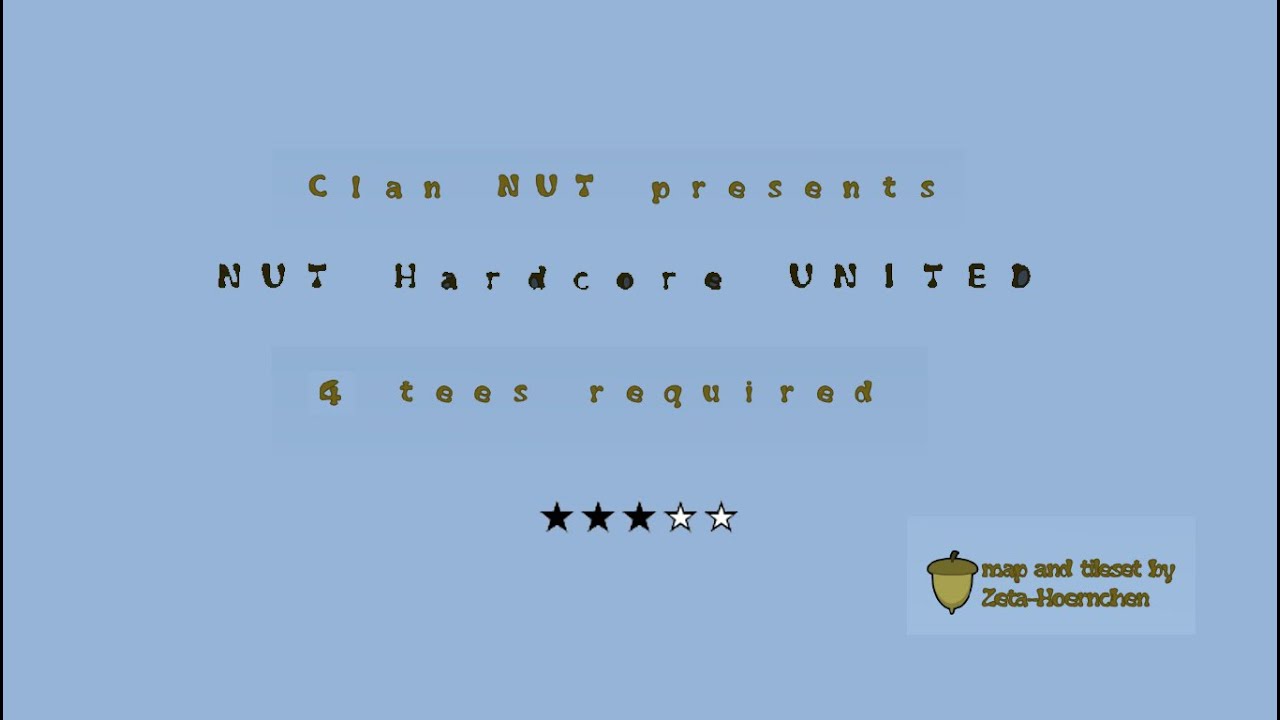 DDNet ( Teeworlds ) – Nut Hardcore United (DDmaX.NuT ★★★✰✰)