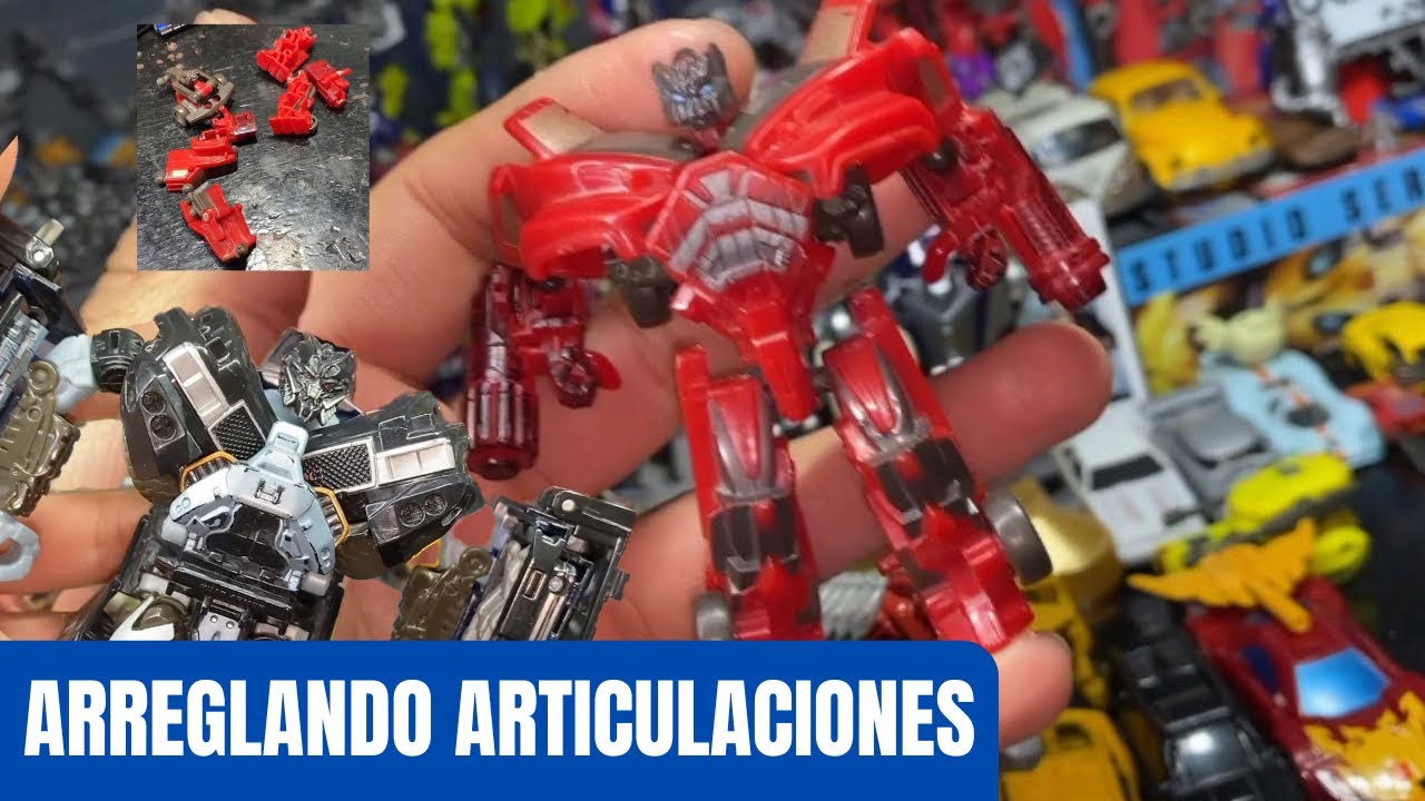 CÓMO ARREGLAR ARTICULACIONES DE TRANSFORMERS O JUGUETES CUANDO YA ESTÁN FLOJAS