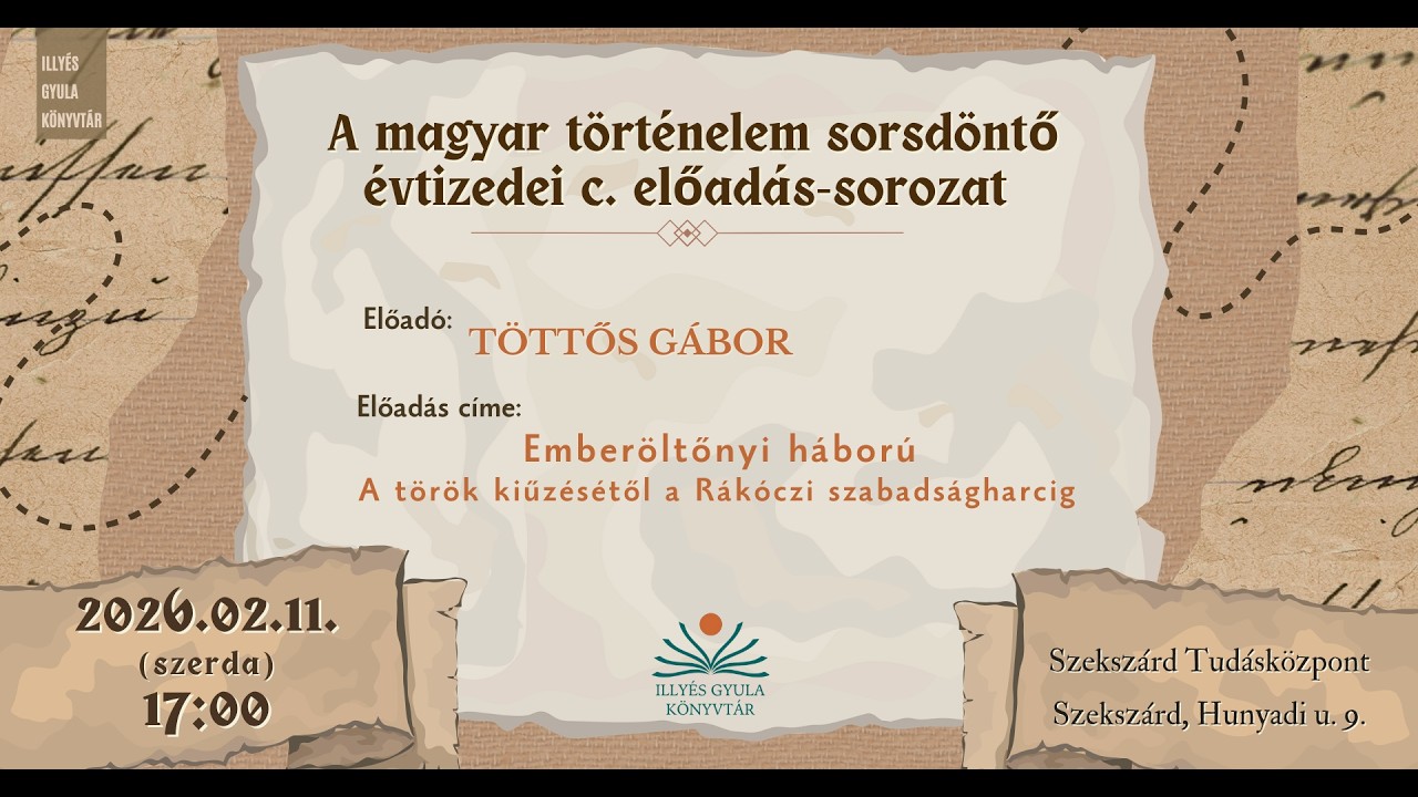 Ifj. Töttős Gábor - Emberöltőnyi háború