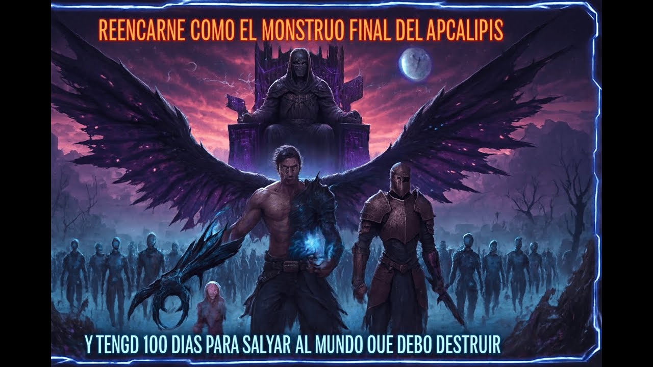 Reencarné como el Monstruo Final del Apocalipsis y tengo 100 días para salvar al mundo que debo dest
