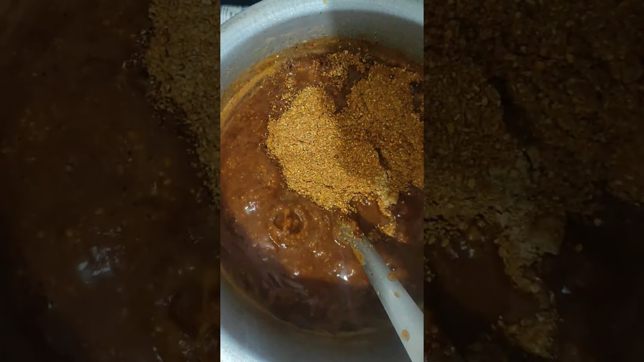 ಪುಳಿಯೊಗರೆ ಗೊಜ್ಜು(puliyogare gojju)