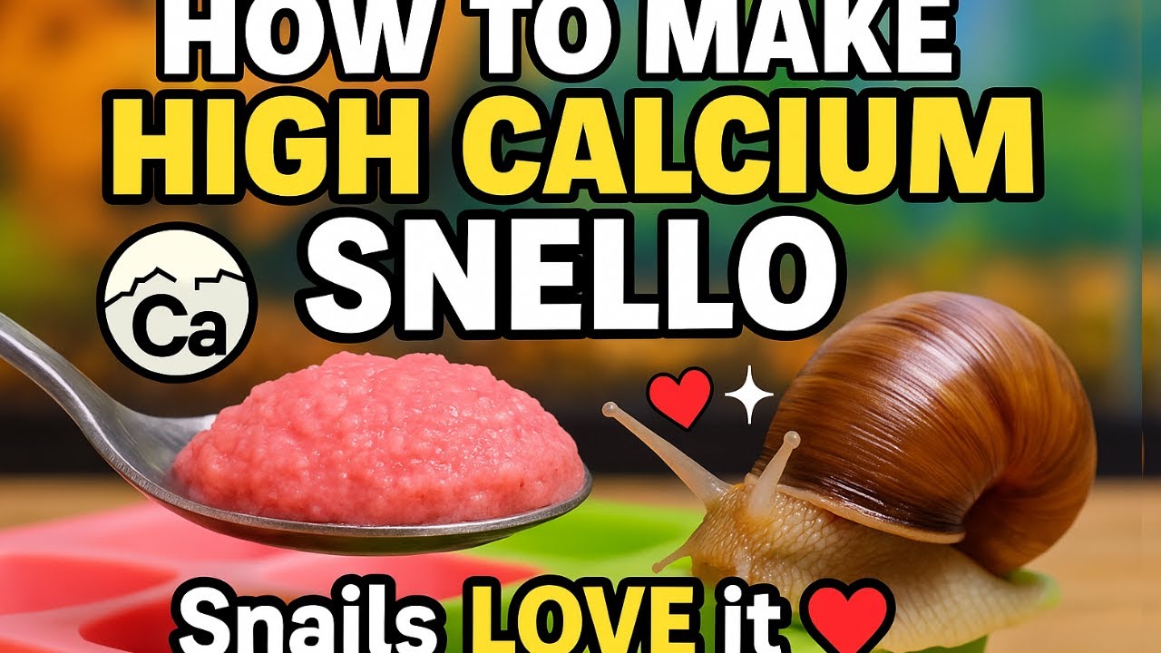 How To Make Snello!! | Fix Cracked Mystery Snail Shells!