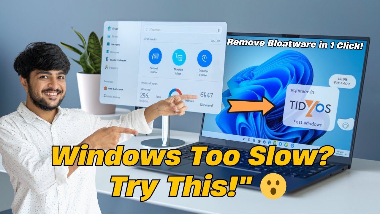 TidyOS: ЛУЧШИЙ бесплатный инструмент для очистки и ускорения работы Windows 11!