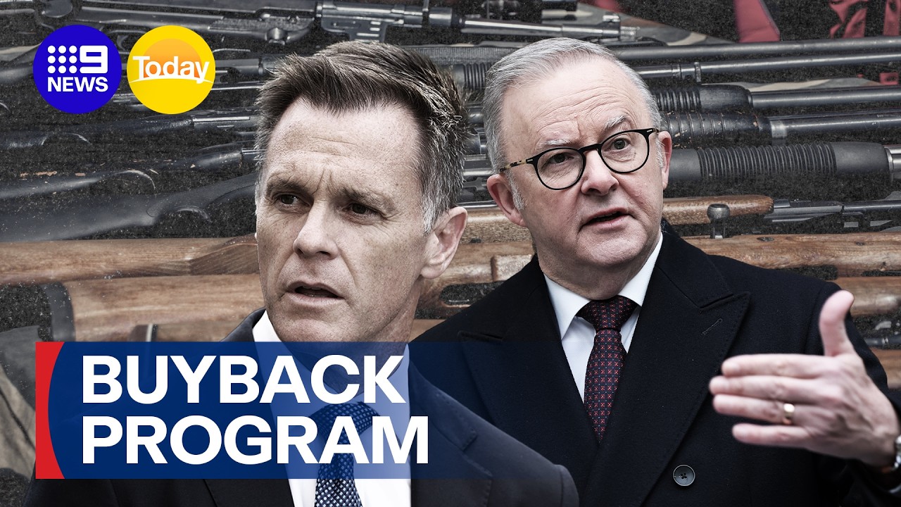 NSW to launch biggest gun buyback program in decades | 9 News Australia