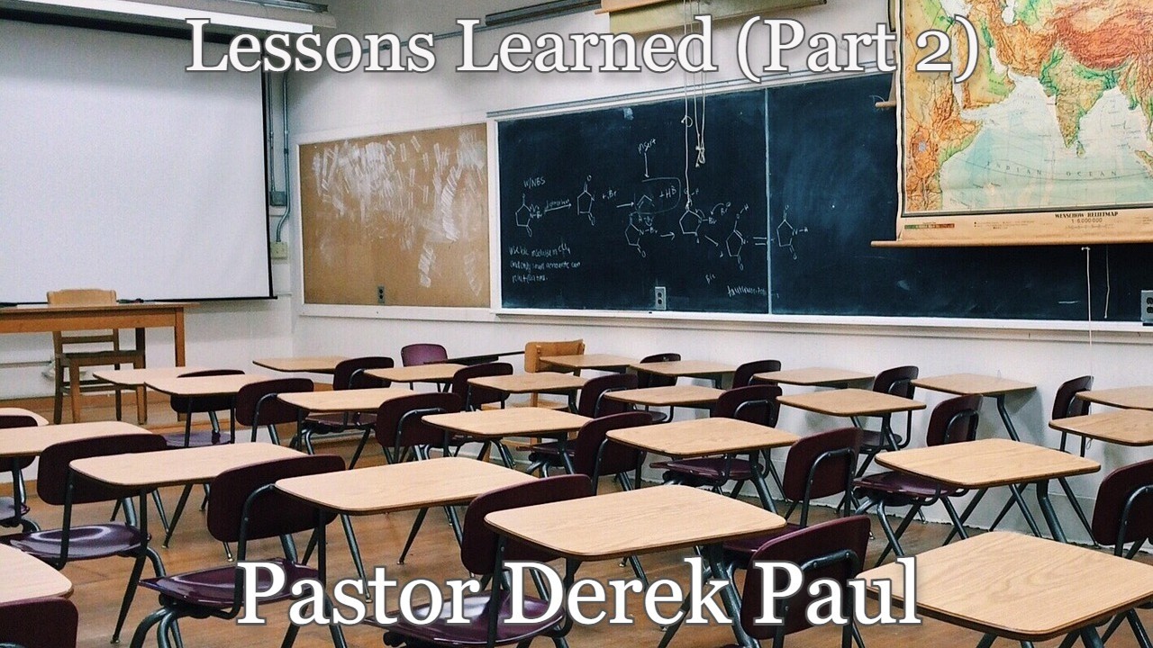 Lessons Learned (Part 2)