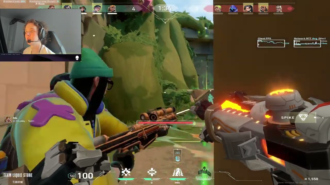 LIQUID JAMPPI BREACH RADIANT GAMEPLAY IN LOTUS MAP [FULL VOD]