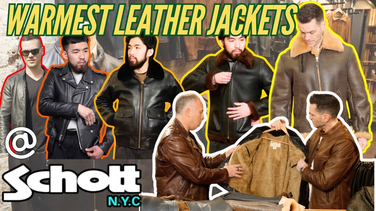 Are Leather Jackets Warm? Ranking 5 Jackets in Warmth!