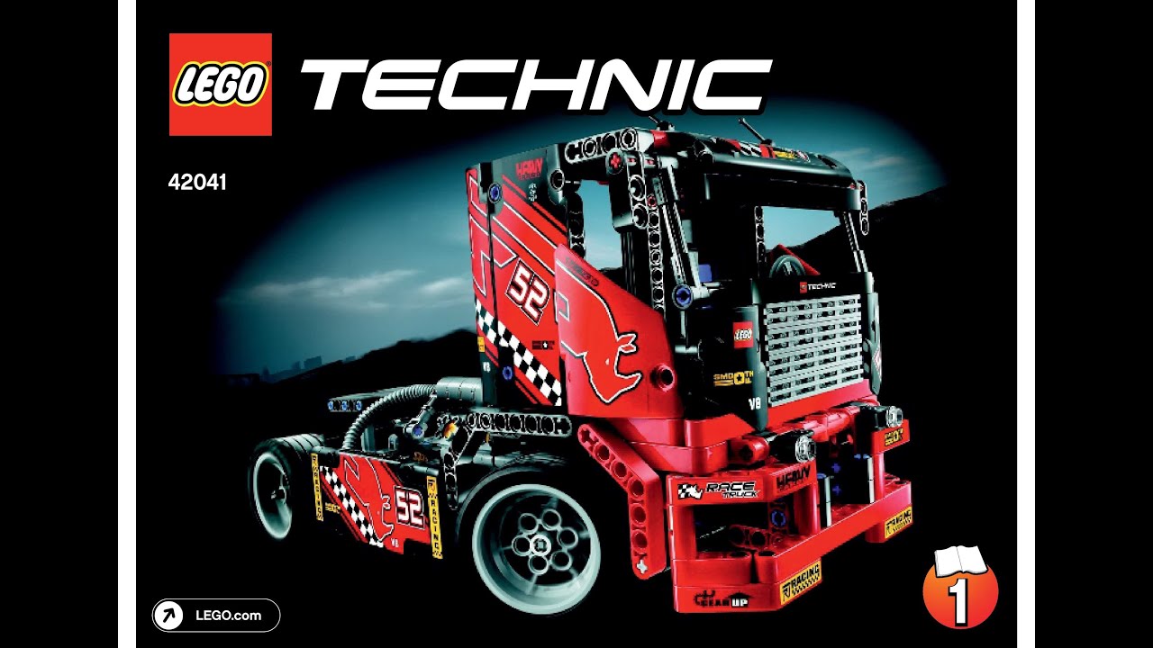 LEGO 42041 Race Truck Instructions LEGO TECHNIC 2015