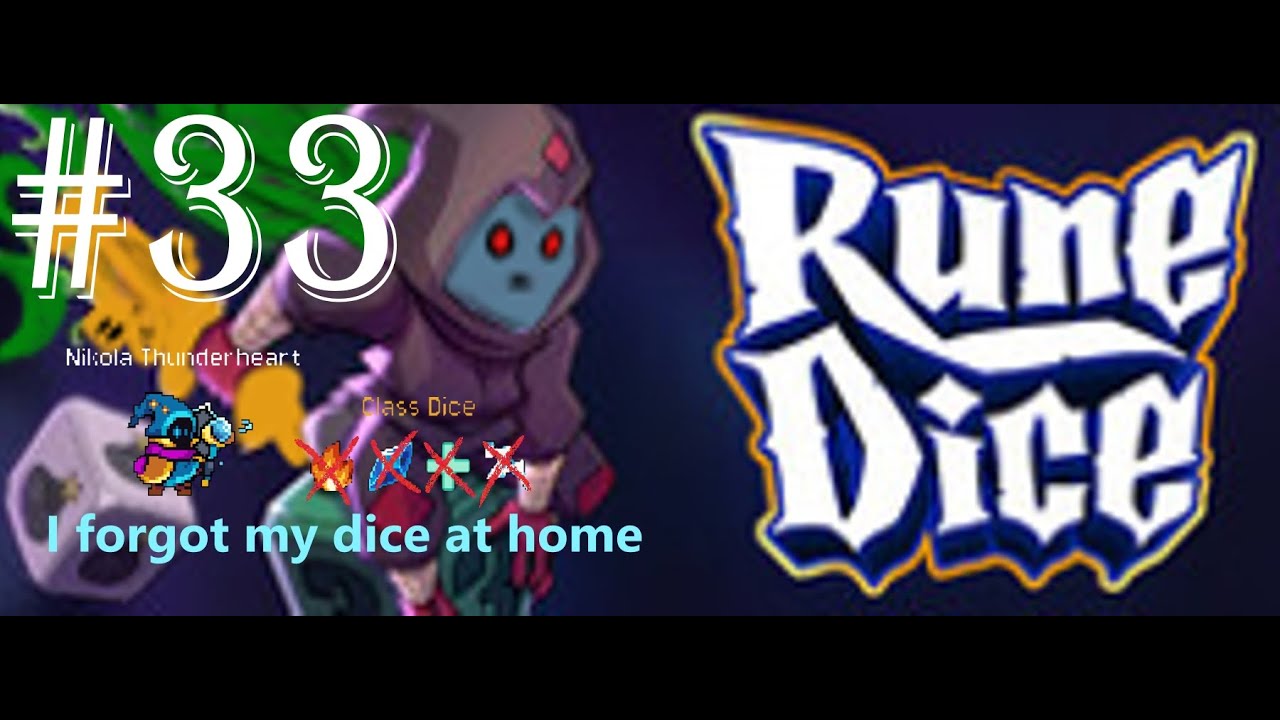 The No Dice Wizard  - Rune Dice 33