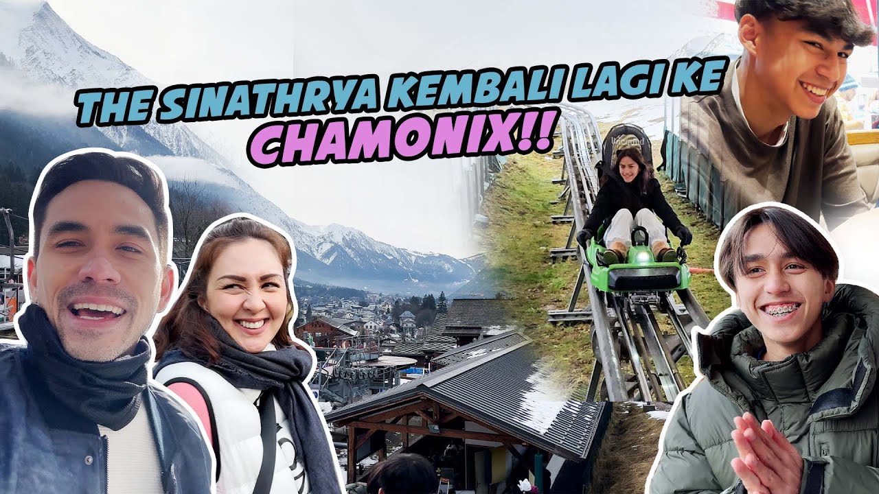 TAKUT CEDERA!! LIO & DIEGO GAK JADI MAIN SKI DI CHAMONIX, PRANCIS!! PAPA DARIUS IKUTAN MAIN LUGE!