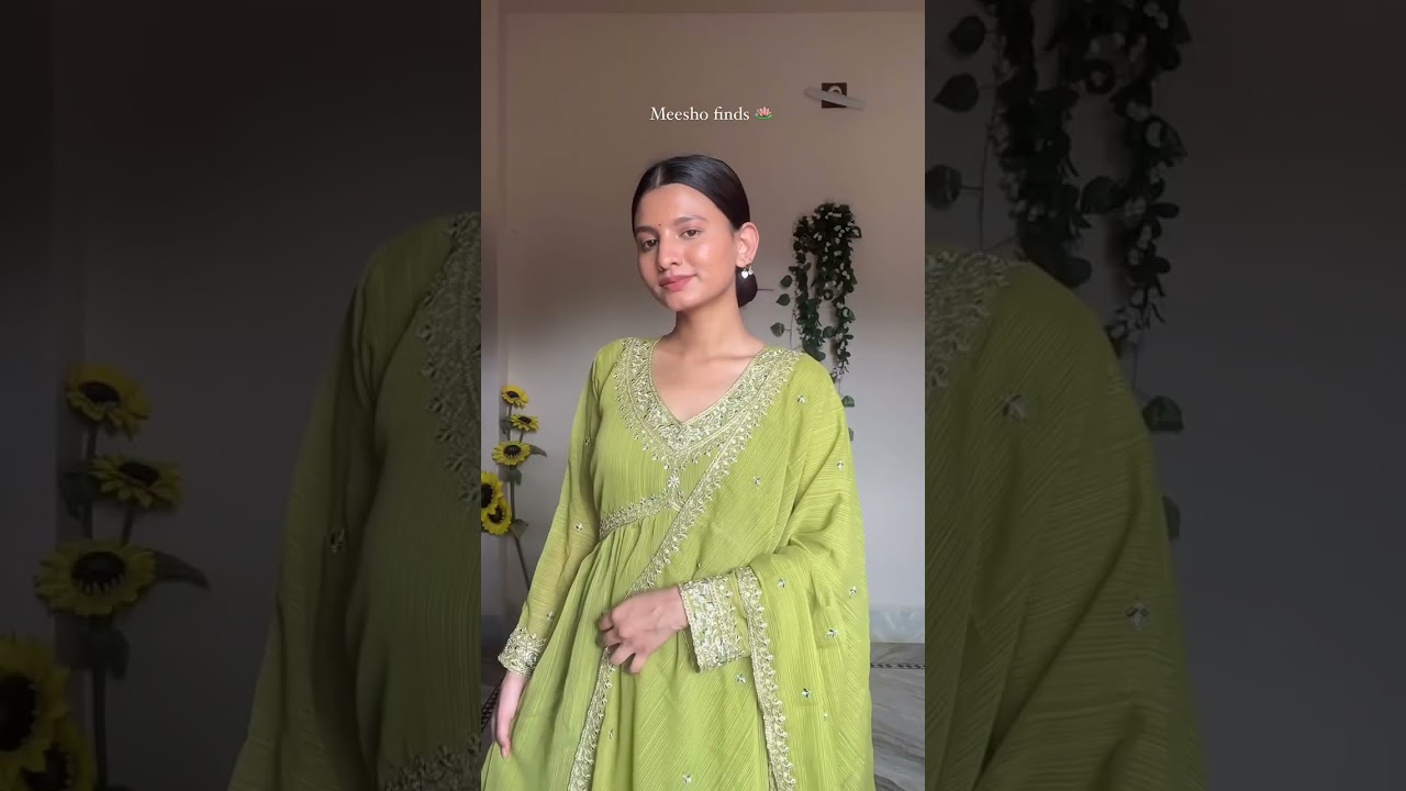 Stunning Kurta Set Under ₹500 🌸 | Meesho Festive Wear Haul 2025 #meeshohaul #kurtaset #meesho #short