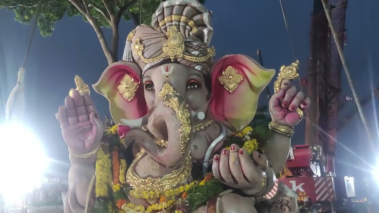 Ganesh Nimajjanam  | Ganesh Visarjan at Tank Bund | Ganesh Nimajjanam Hyderabad | Ganesh Immersion