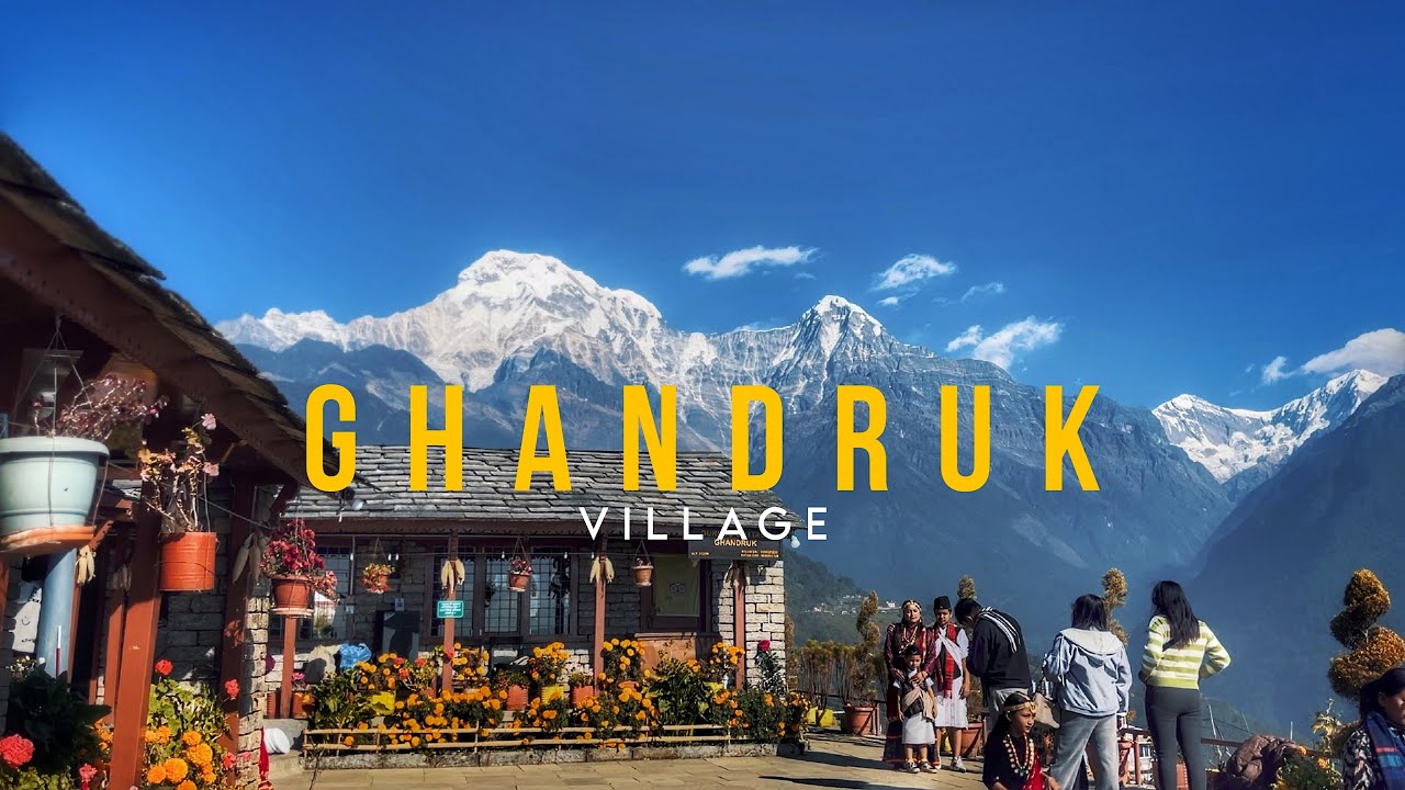 GHANDRUK - A Beautiful Village near Pokhara | CINEMATIC 4K