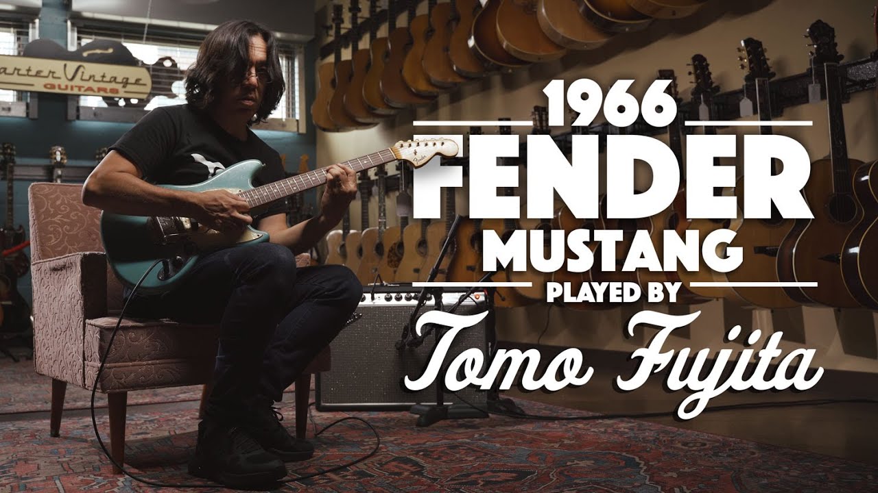 1966 Fender Mustang played by Tomo Fujita