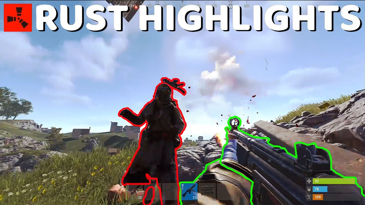 ЛУЧШИЕ МОМЕНТЫ И ЗАБАВНЫЕ МОМЕНТЫ В RUST НА TWITCH #434