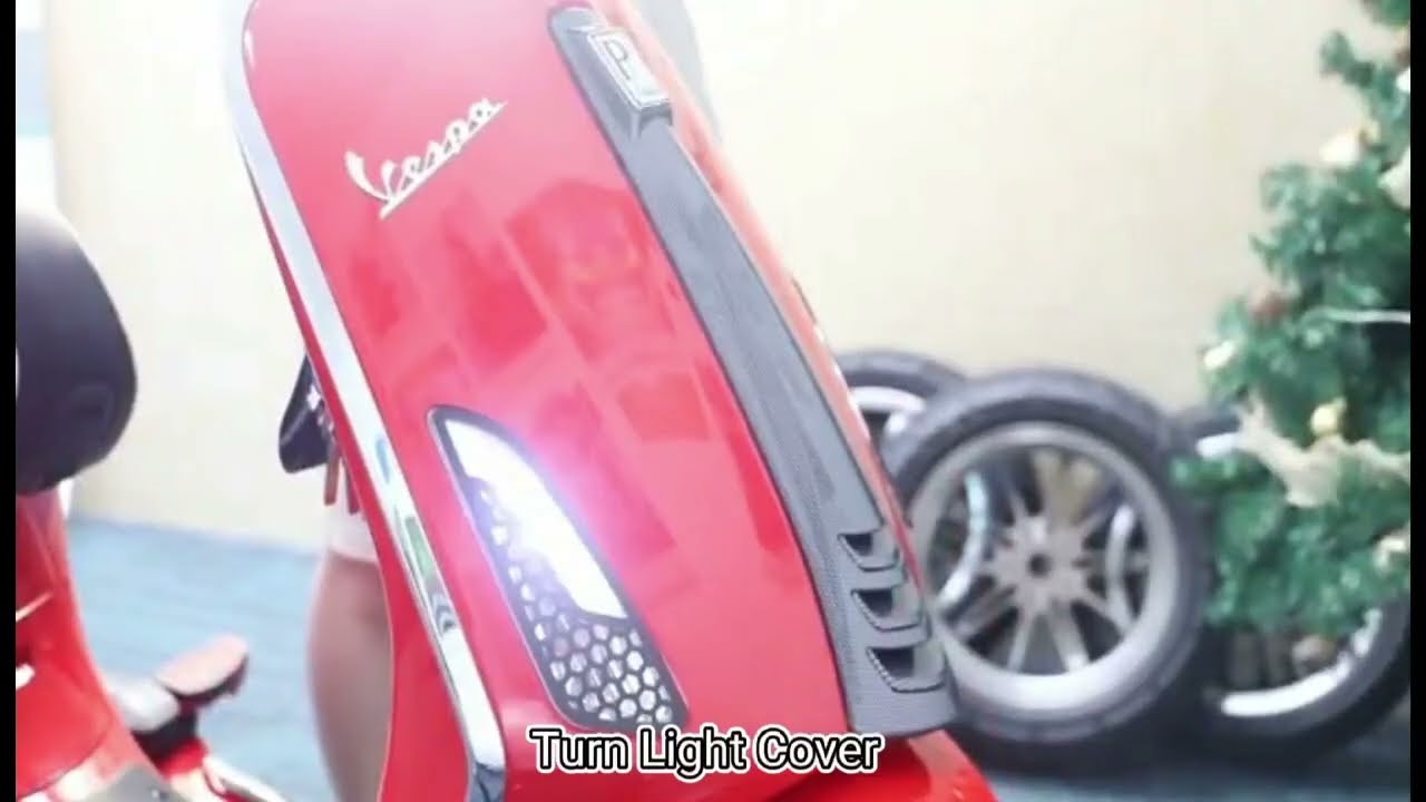 vespa scooter accessories, tail lights, pedals