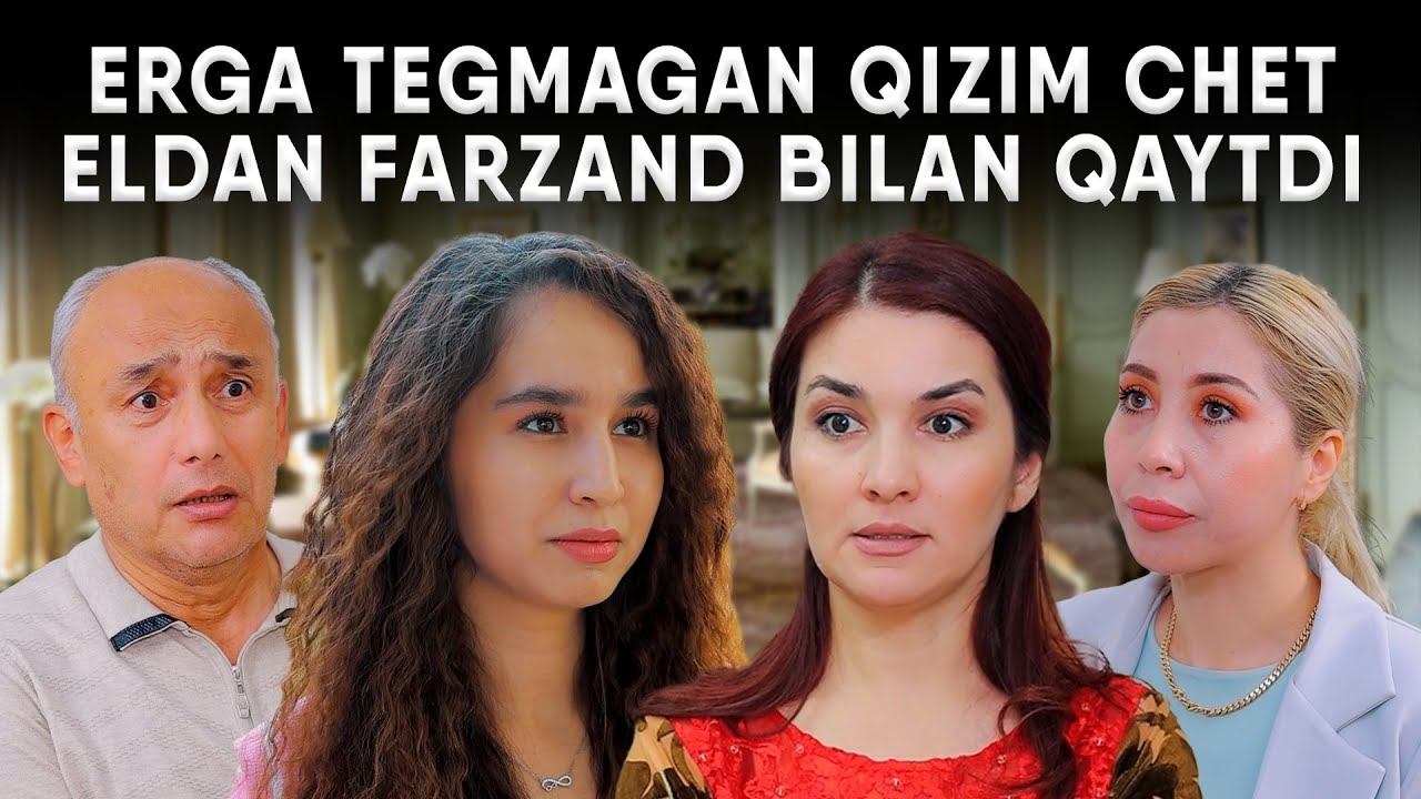 ERGA TEGMAGAN QIZIM CHET ELDAN FARZAND BILAN QAYTDI
