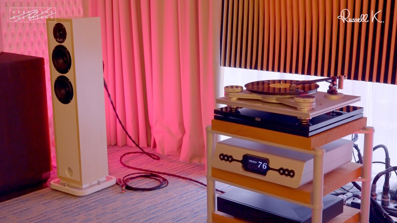 Video: introductie Russel K Red 120Se speakers op de New Music audioshow