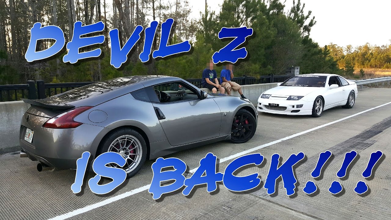 Devil Z vs Badmaro, Twin Turbo 370z, BMW 335i, Turbo Civic & Nitrous J30 STREET RACING