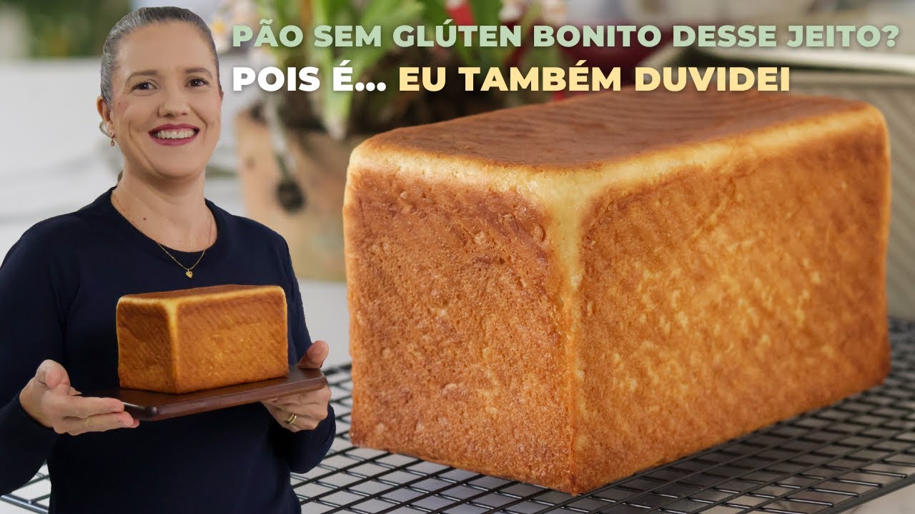Como fazer pão sem glúten? Esse é Caseiro, Fácil e Irresistível! 🧡 E ainda rende elogio da vizinha!