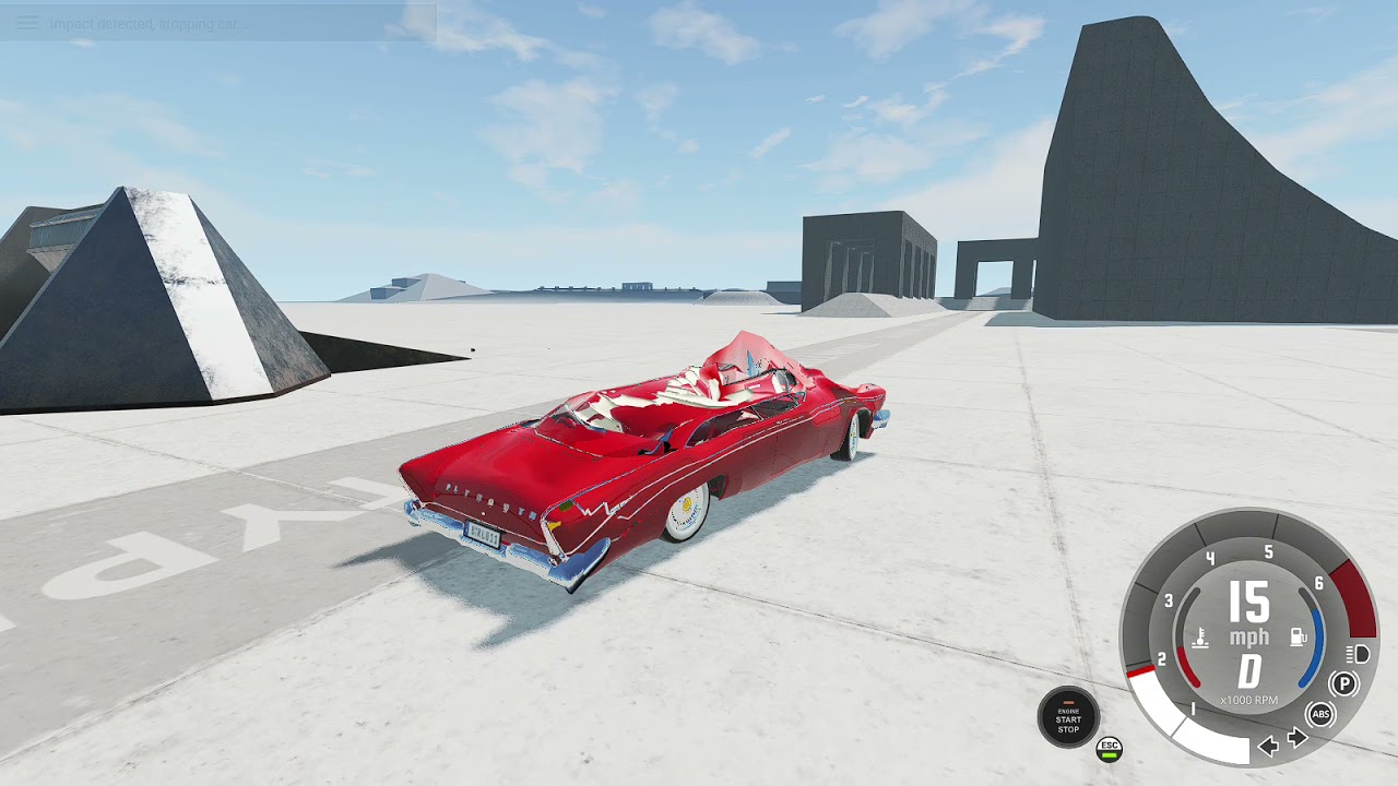 Plymouth fury good bye Christine  scene 2 - BeamNG Drive