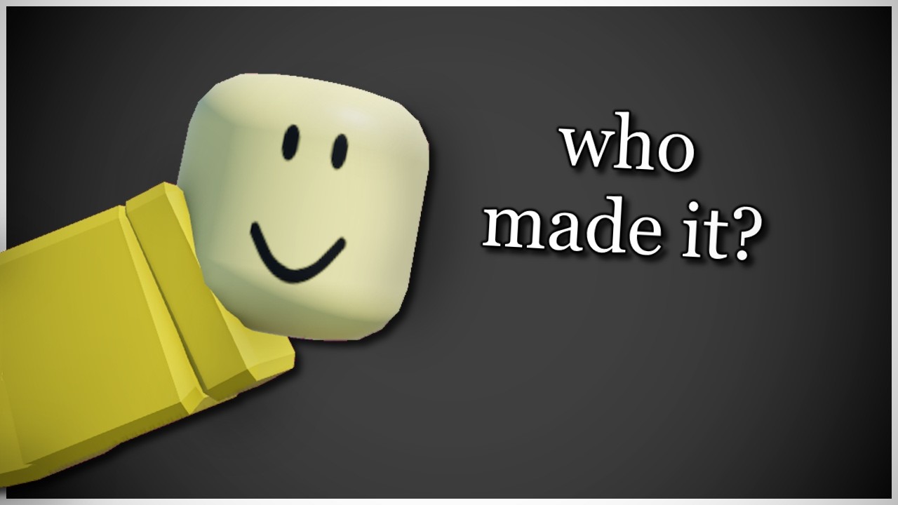 why does nobody know who made roblox's default face?