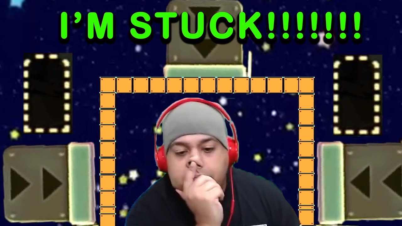 Dashie whenever he gets stuck by block, pipe, door, power up and can't progress Complete