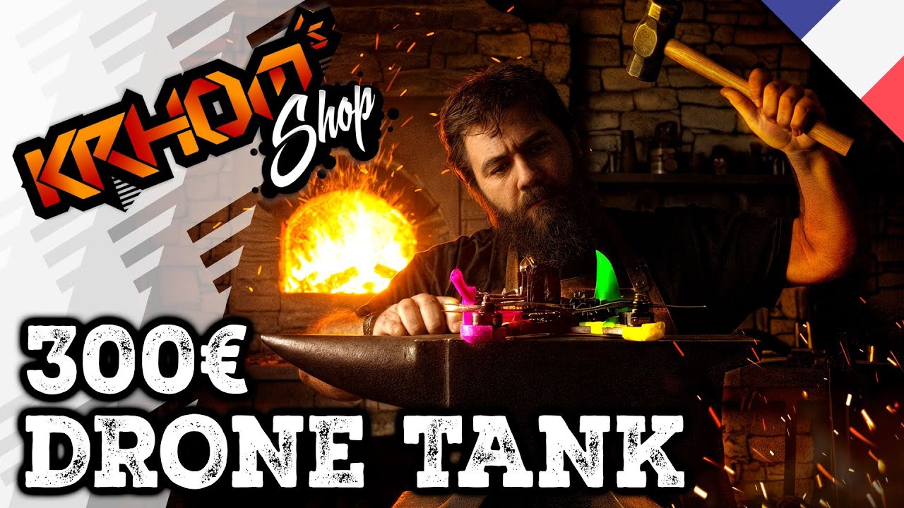 [FR] Mon MEILLEUR drone SOLIDE et PAS CHER pour le freestyle et le bando — Krhom's Shop #DJI #FPV