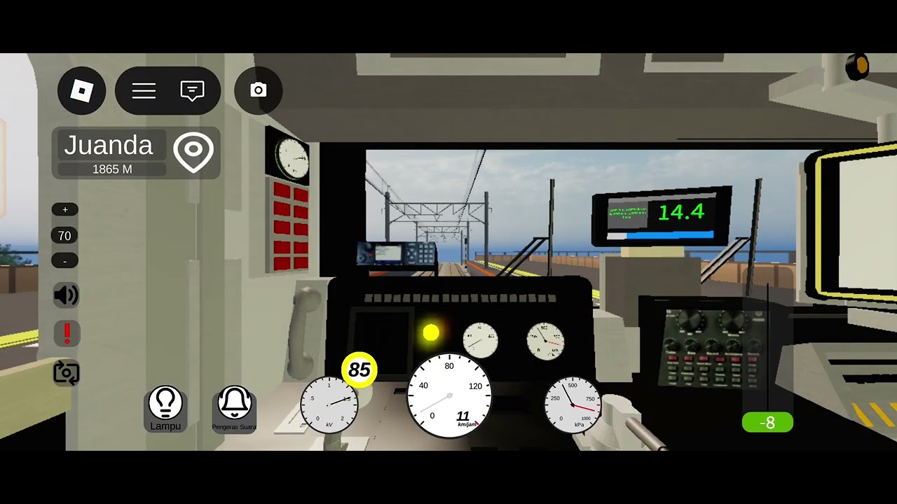 Cabride KRL guys gw dinas KRL nih di Roblox nama game KRL krir