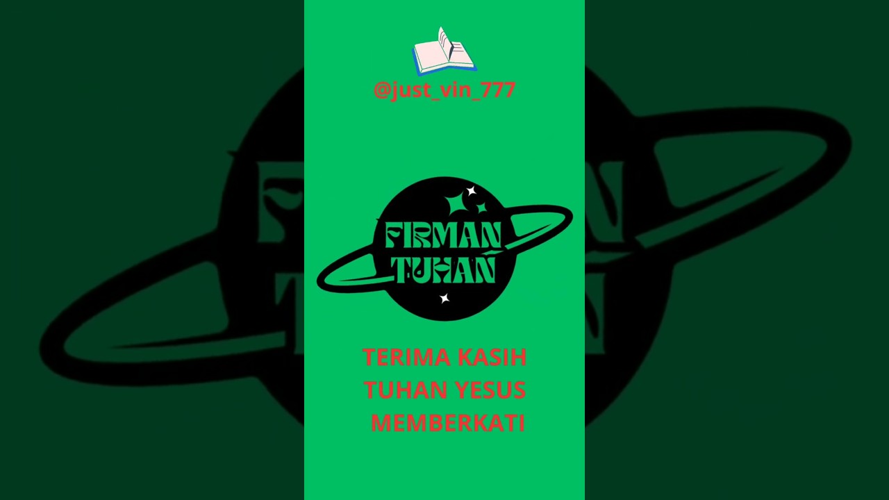 FIRMAN TUHAN 4 Maret 2025 @just_vin_777 #mezbahdoa#mezbahkeluarga#renunganharian#saatteduh