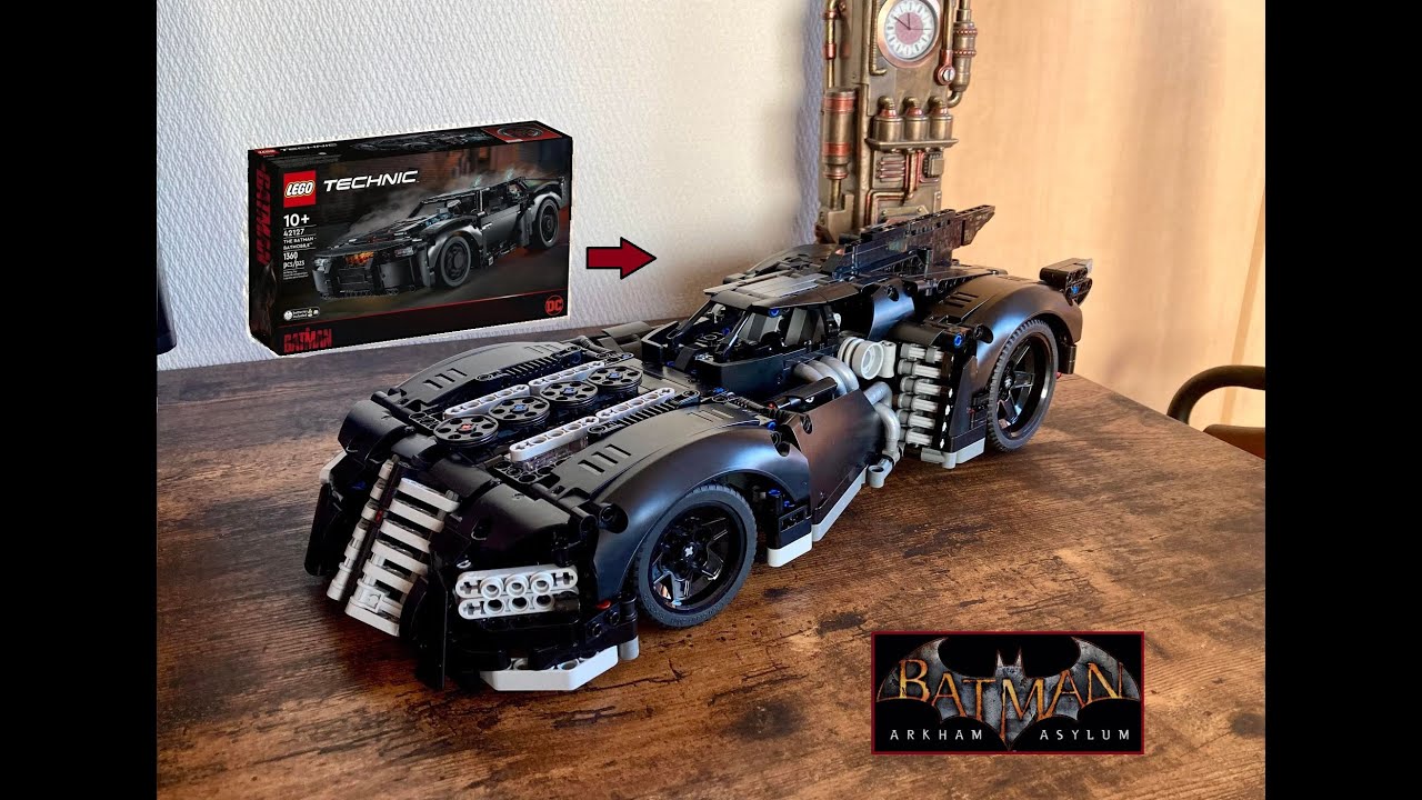 LEGO Arkham Asylum Batmobile Alternate Build Of LEGO Technic Batmobile
