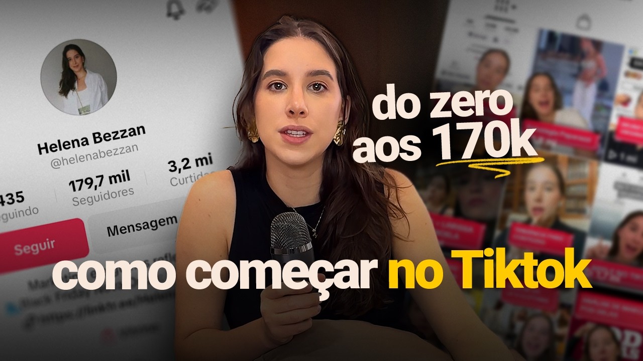 O que eu faria se estivesse começando no TikTok HOJE (atualizado)