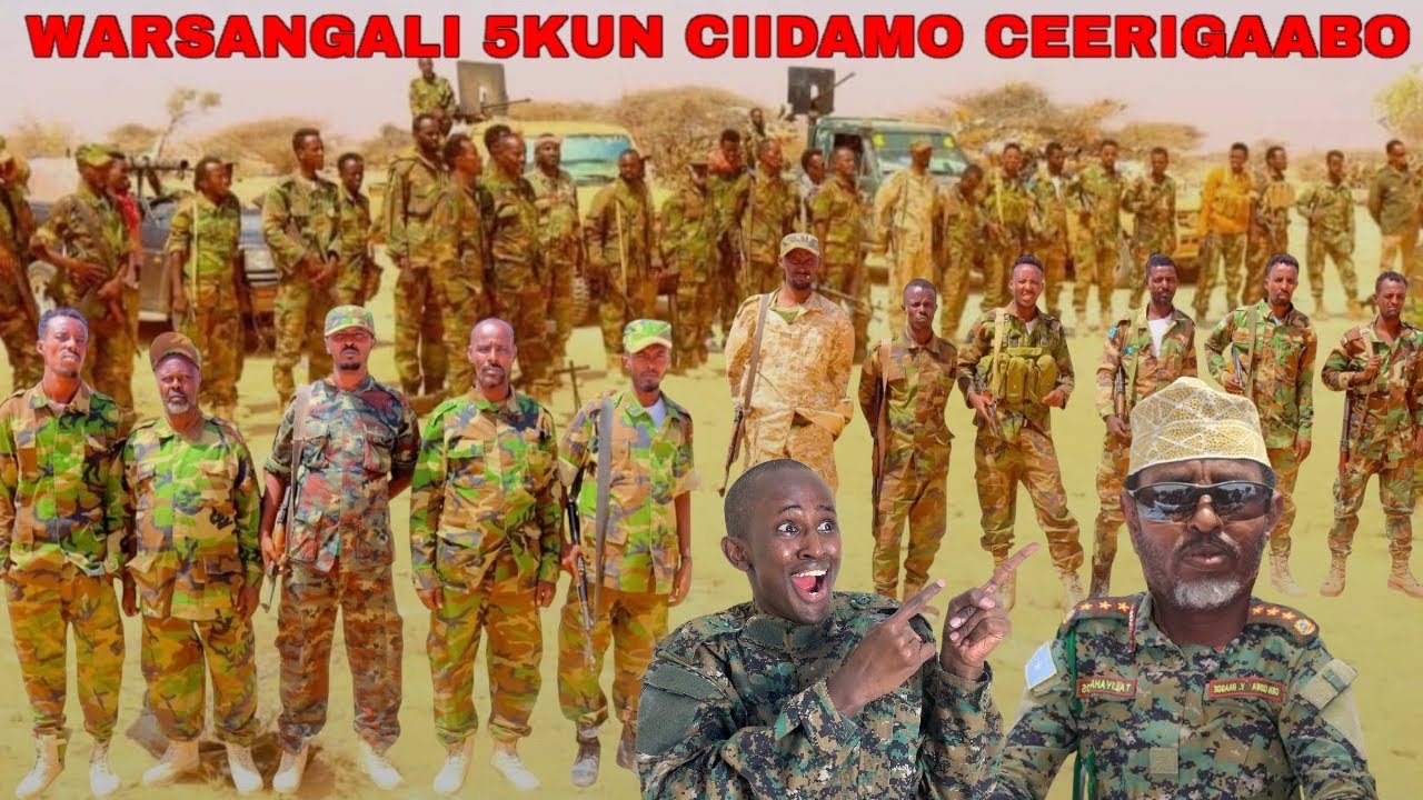 DEGDEG WARSANGALI 10KUN CIIDAMO DIYAARSADAY,DUULAANKA CEERIGAABO LA QORSHEEYEY HANJABAAD CULUS,XOG..