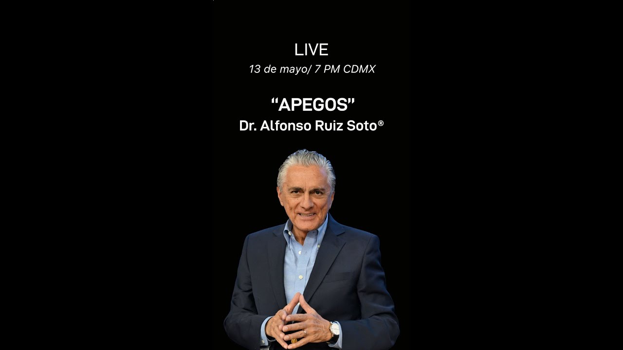 Transmisión en vivo Taller de Apegos de Alfonso Ruiz Soto®